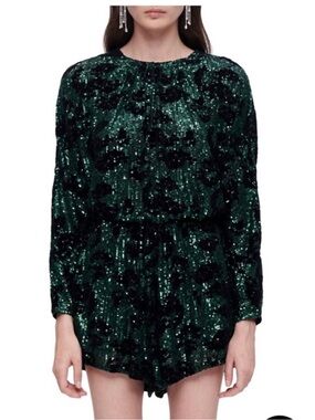 Maje sequin romper size S (FR 36)